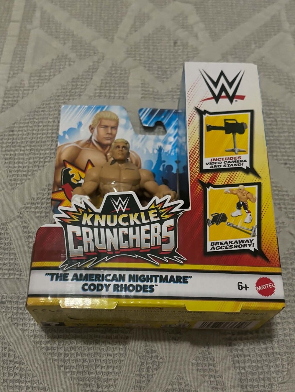 Cody Rhodes WWE Knuckle Crunchers Mini Action Figure New
